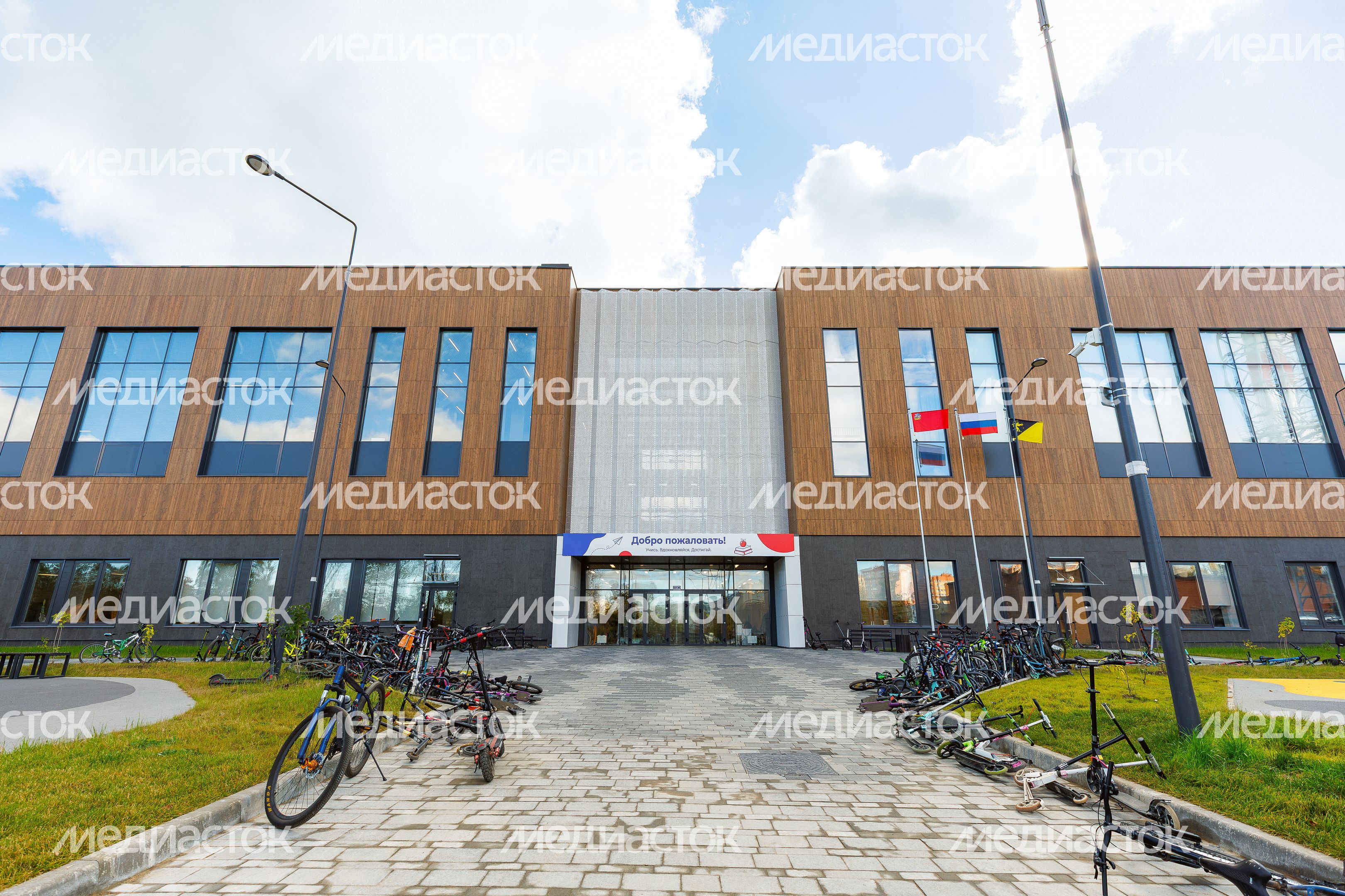 Новая средняя школа №20 на 1100 мест в микрорайоне Подрезково города Химки Новая средняя школа №20 на 1100 мест в микрорайоне Подрезково города Химки