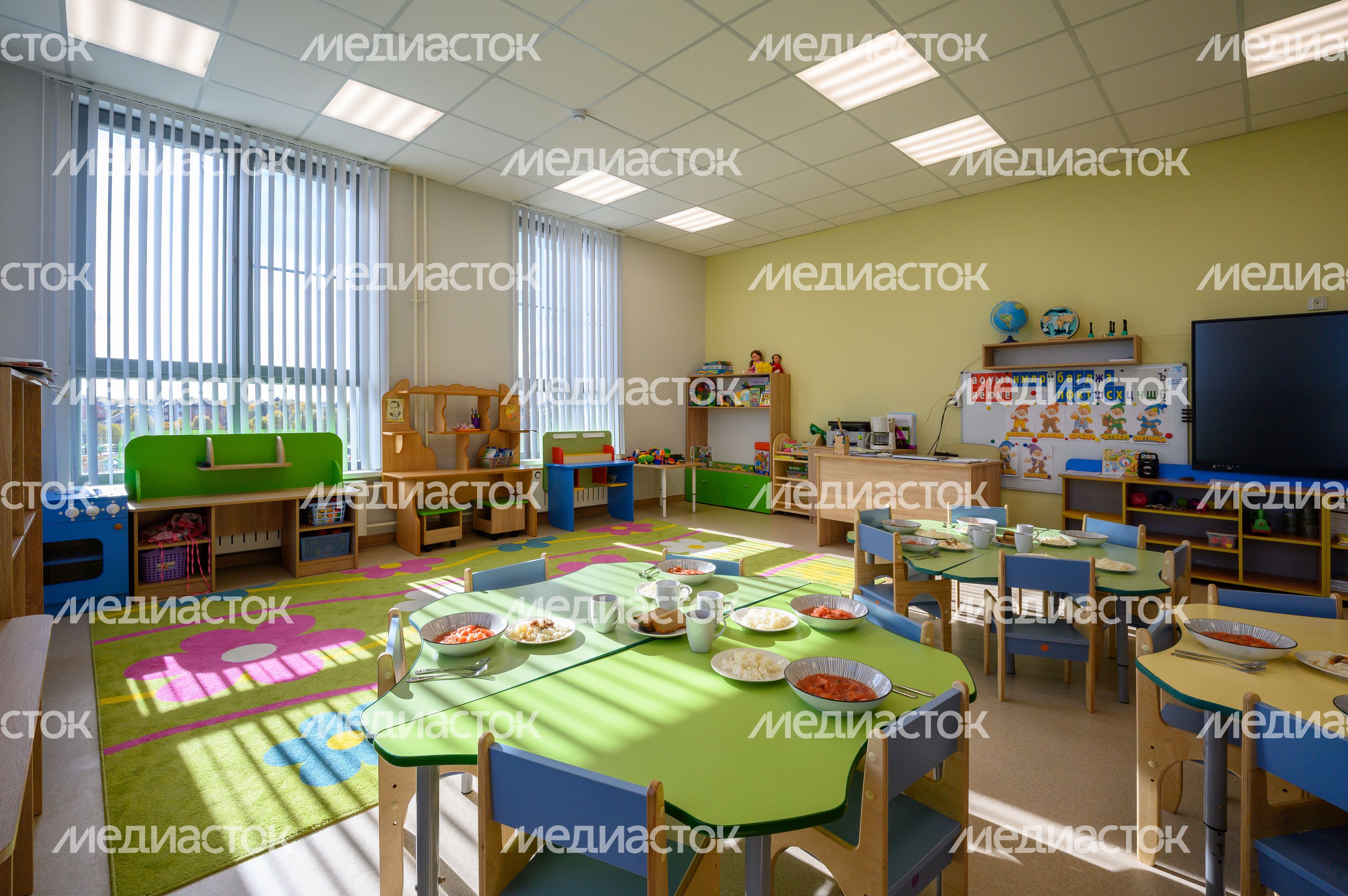 Игровая комната нового детского сада в микрорайоне Зубачево Поле Сергиева Посада Игровая комната нового детского сада в микрорайоне Зубачево Поле Сергиева Посада