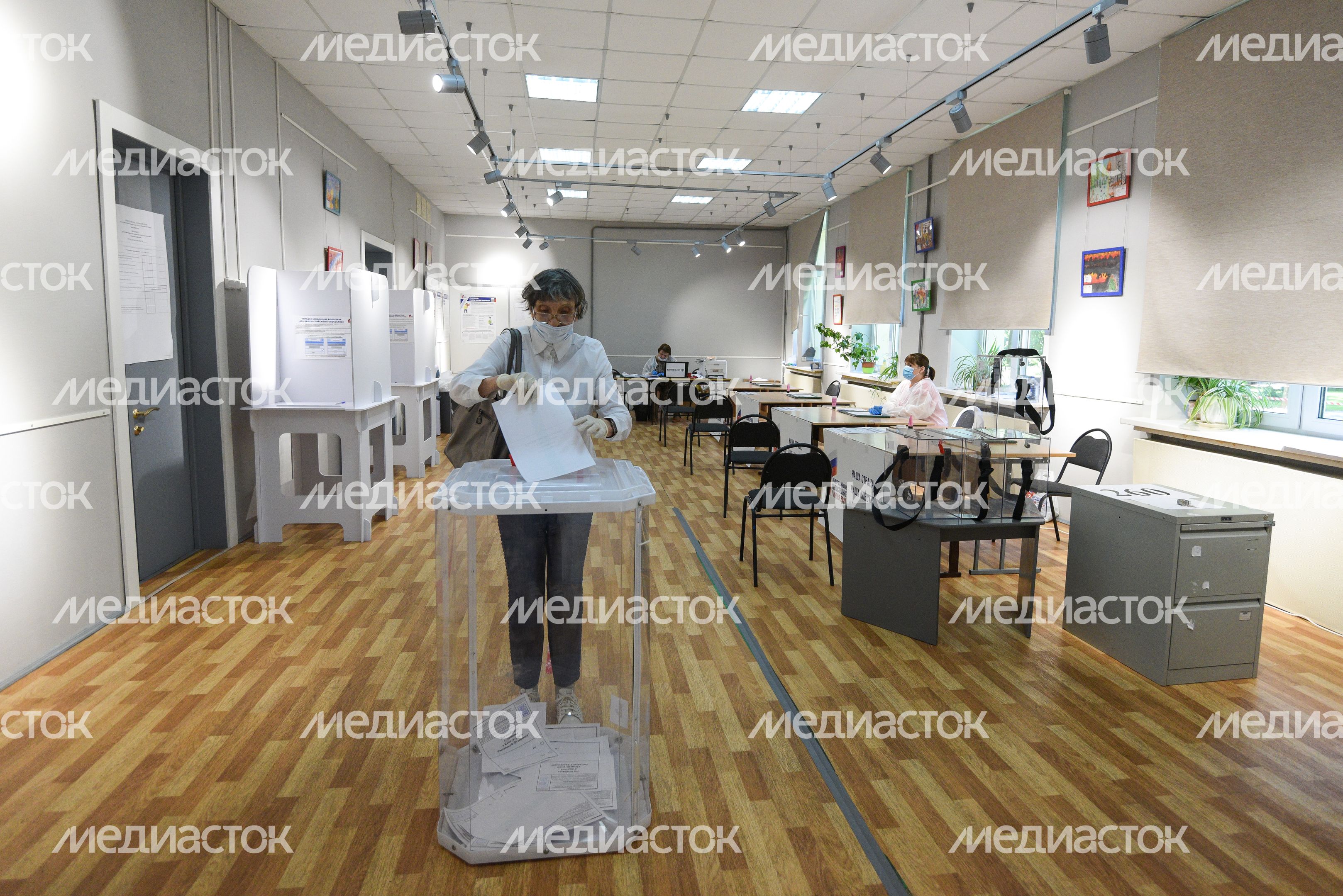 Голосование по поправкам в Конституцию Российской Федерации в Москве