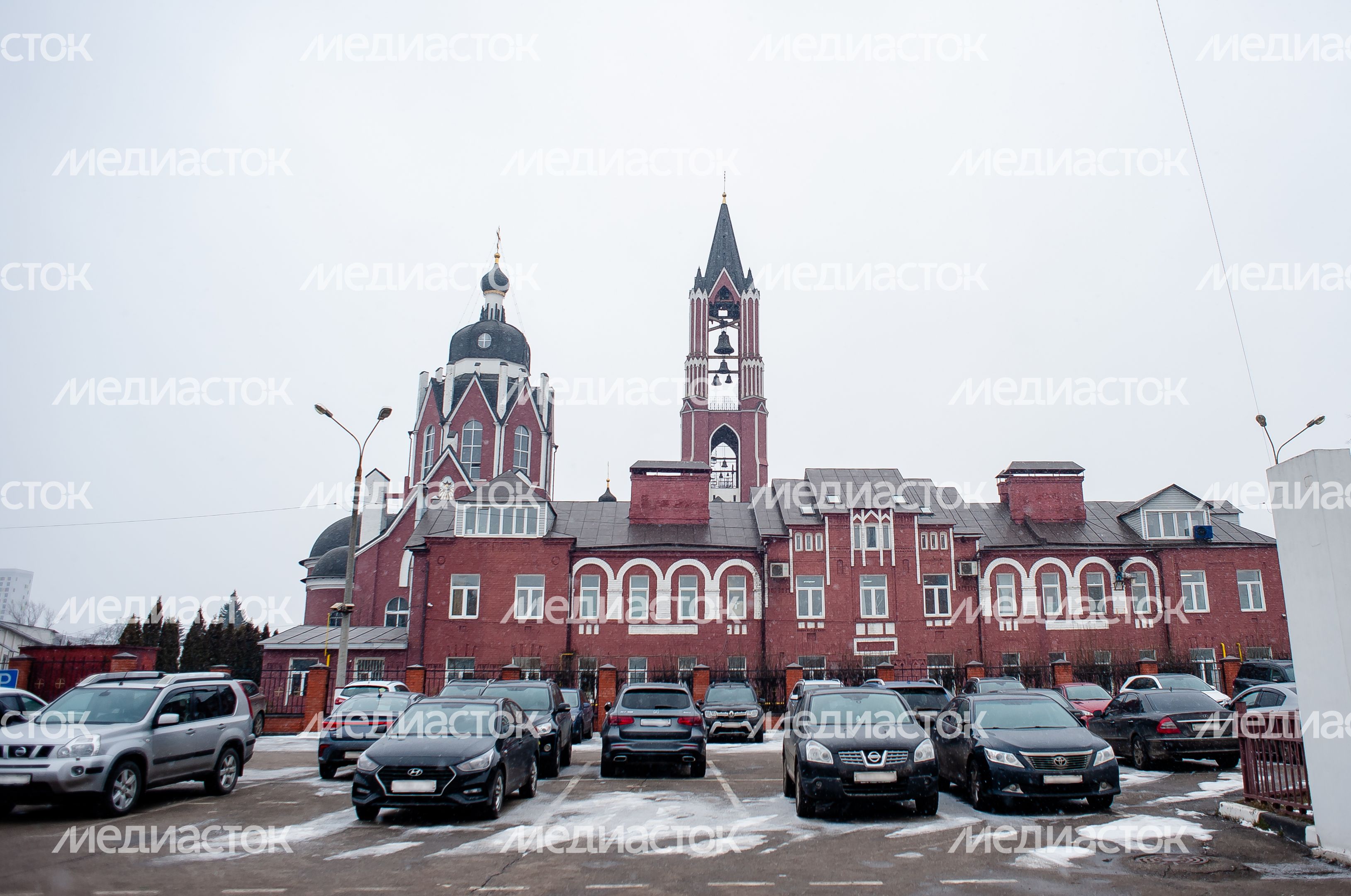 Зимние виды города Щелково