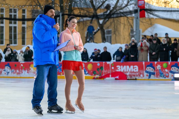 Гала-концерт фестиваля фигурного катания «Хрустальный лед» в Центральном парке культуры и отдыха Пушкино