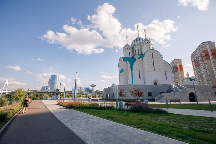 Красногорск. Никольская церковь