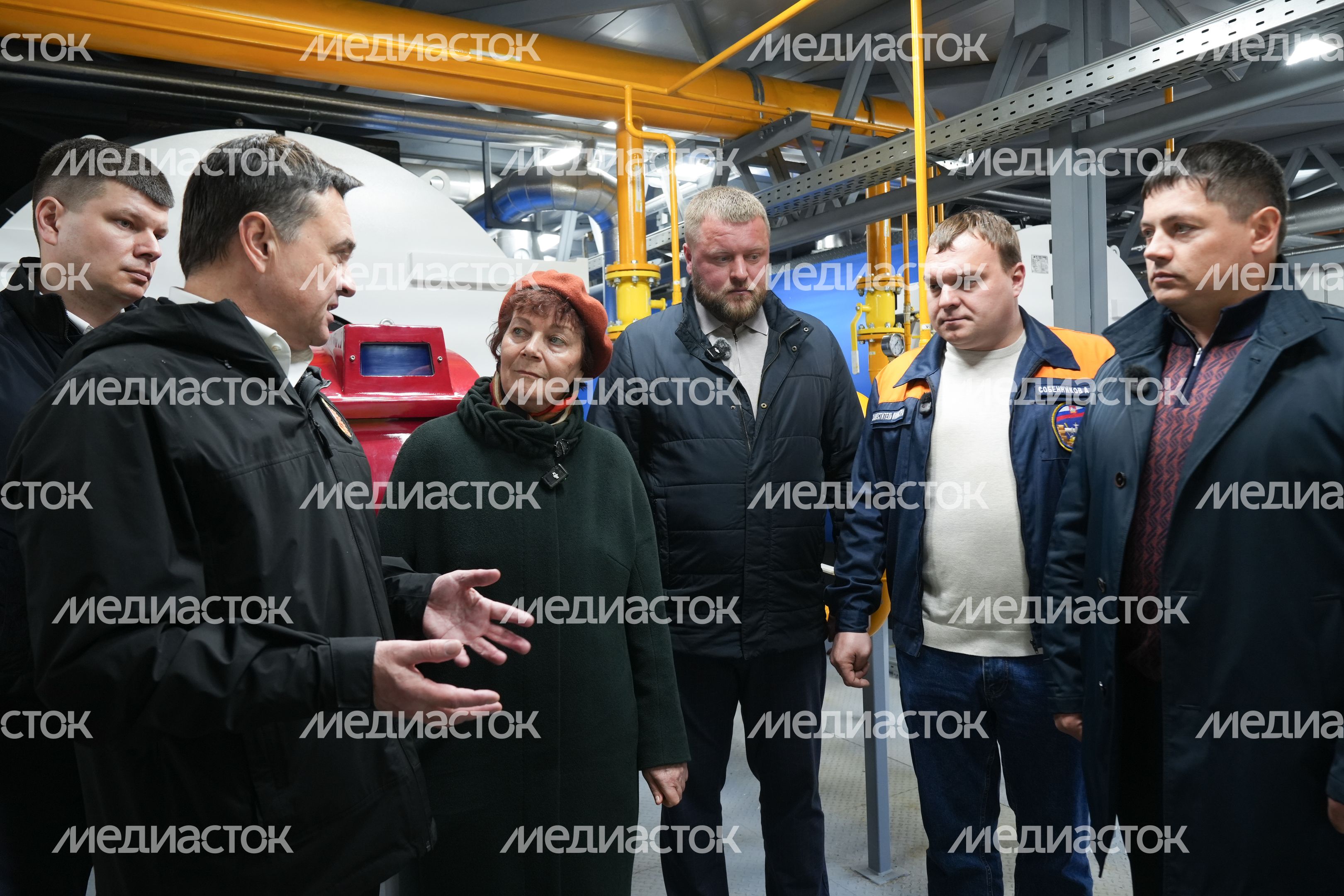 Андрей Воробьев проверил готовность новой котельной на Восточном проезде в Электростали Андрей Воробьев проверил готовность новой котельной на Восточном проезде в Электростали
