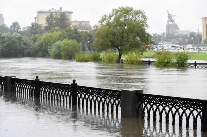Затопление в Москве