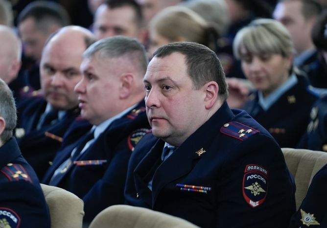 Заседание коллегии Главного управления Министерства внутренних дел России по Московской области