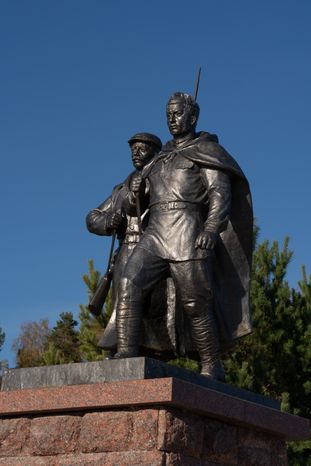 Одинцово. Памятник «Рубеж обороны Москвы»