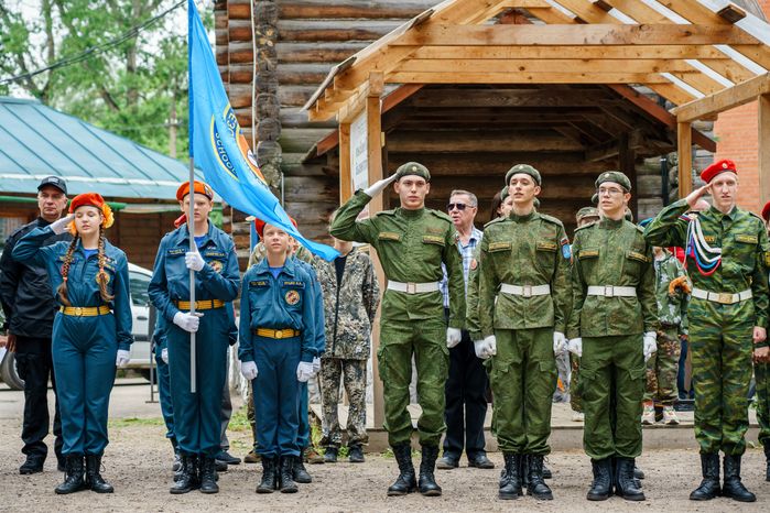 Межрегиональные соревнования воспитанников военно-патриотических клубов «Суворовские сборы» в Раменском