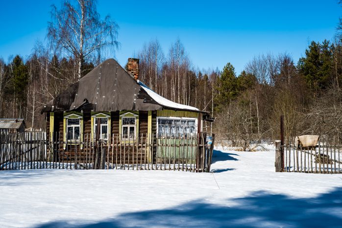 Заброшенное село Шатур