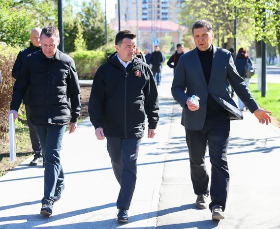 В Дмитрове завершен I этап реконструкции Советской площади