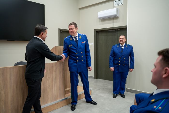 Андрей Воробьев открыл новое здание Солнечногорской городской прокуратуры