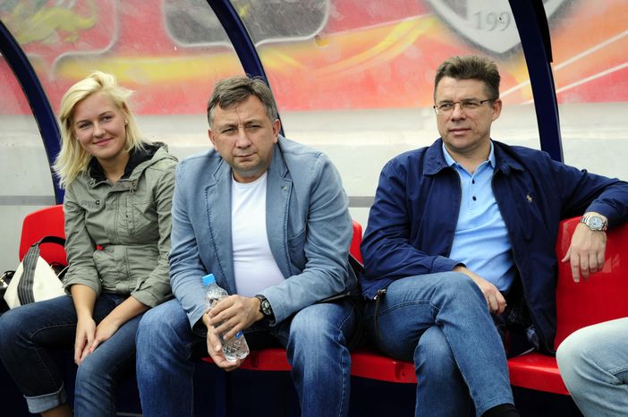 Олег Жолобов на футбольном турнире в СК «Новые Химки»