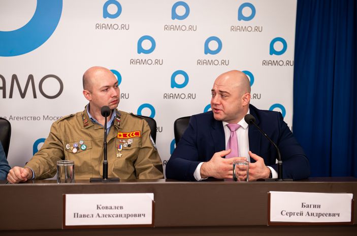 Пресс-конференция по организации «Добрых комнат» в Подмосковье