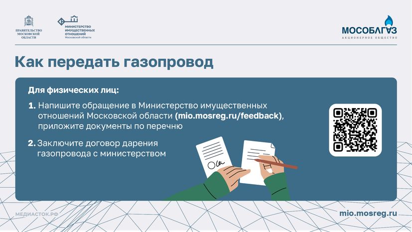 Как передать объекты газового хозяйства в собственность Подмосковья горизонталь 05