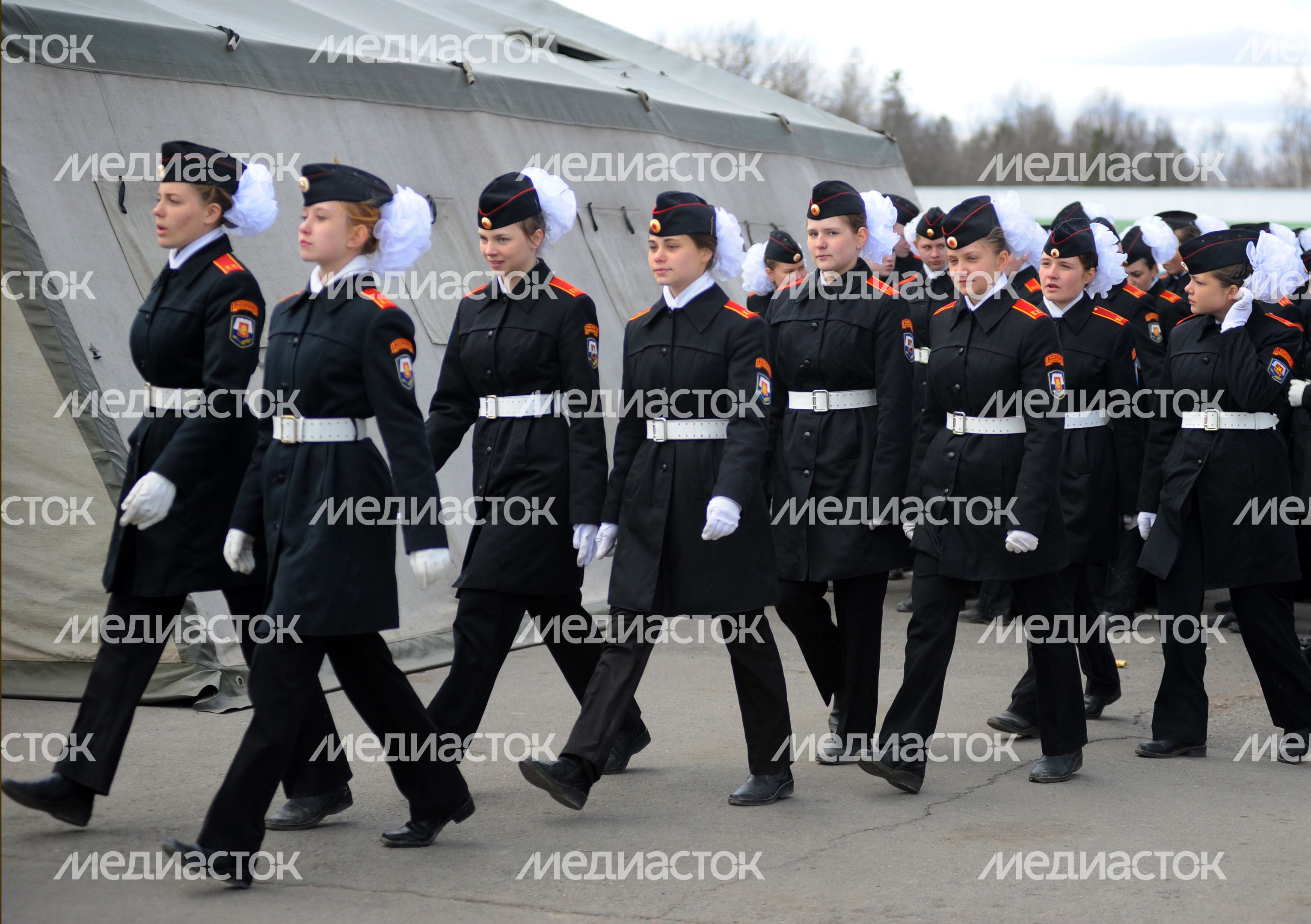Репетиция Парада Победы в Алабино
