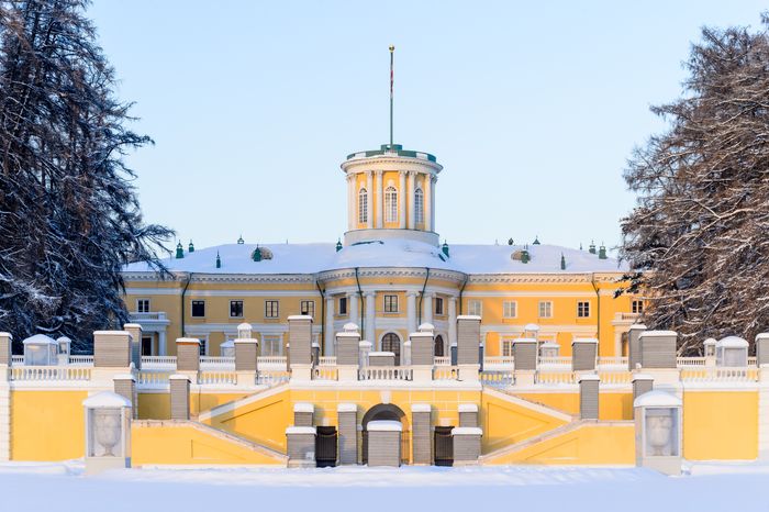Красногорск. Усадьба «Архангельское». Зима