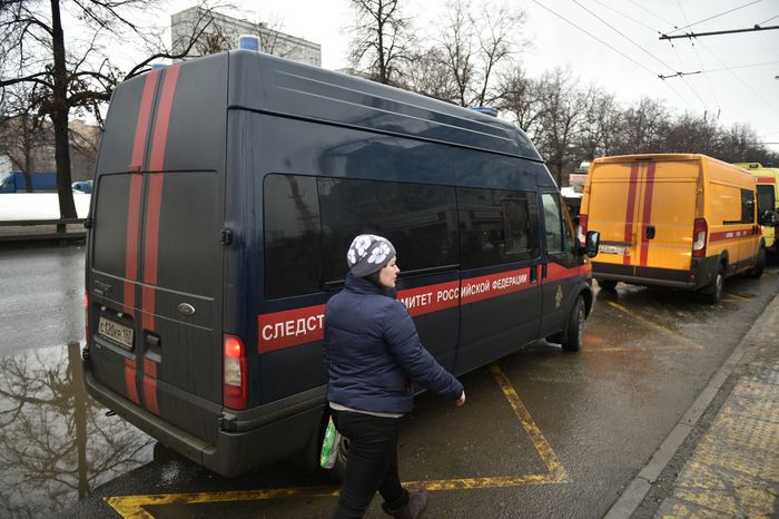 Взрыв газового баллона у метро "Коломенская"