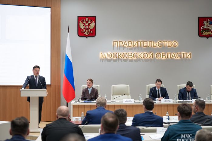 Заседание Совета при полномочном представителе президента РФ в ЦФО в Подмосковье