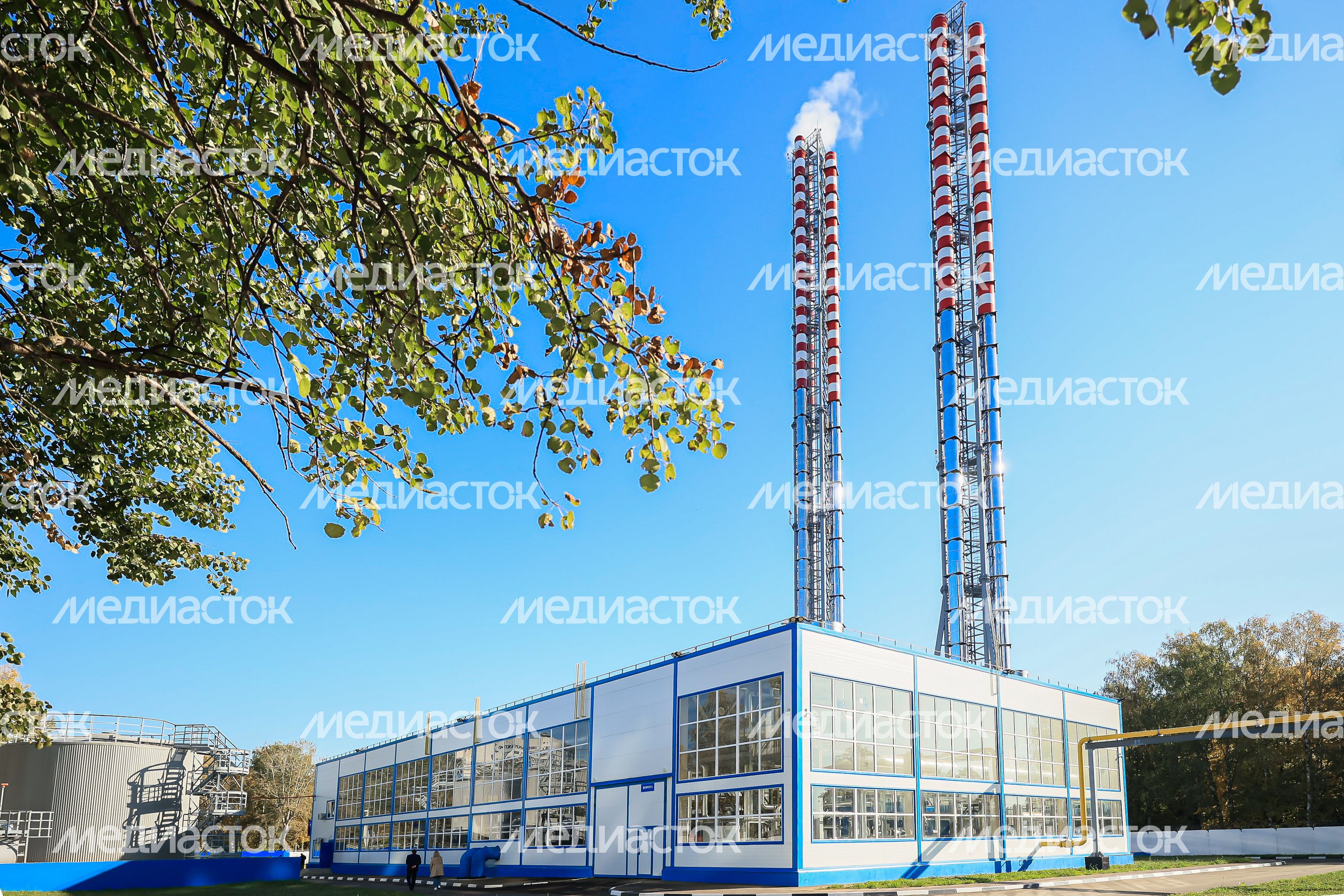 Осмотр новой котельной и реконструируемого участка теплосети в Королеве Губернатором Подмосковья