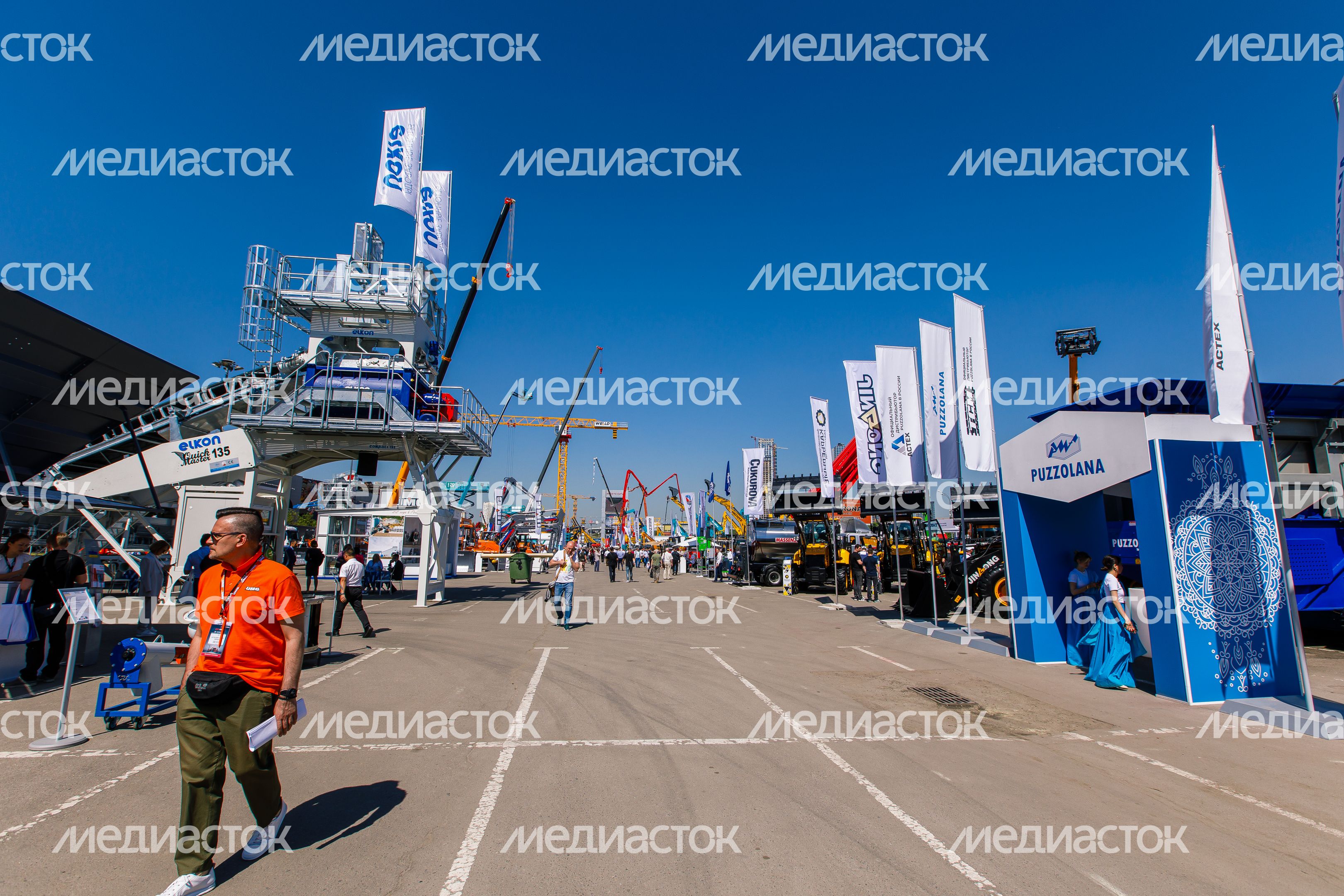 Выставка строительной техники и технологий CTT EXPO в красногорском МВЦ «Крокус Экспо»
