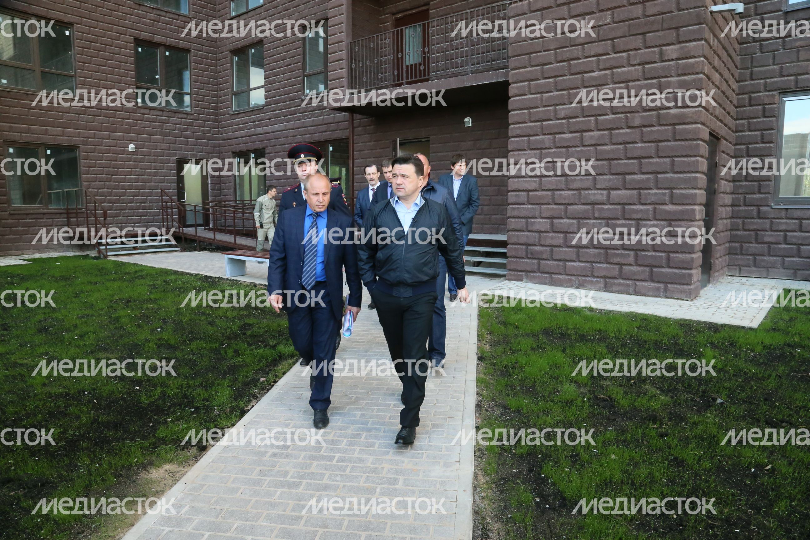 А. Воробьев посетил с рабочим визитом Лобню