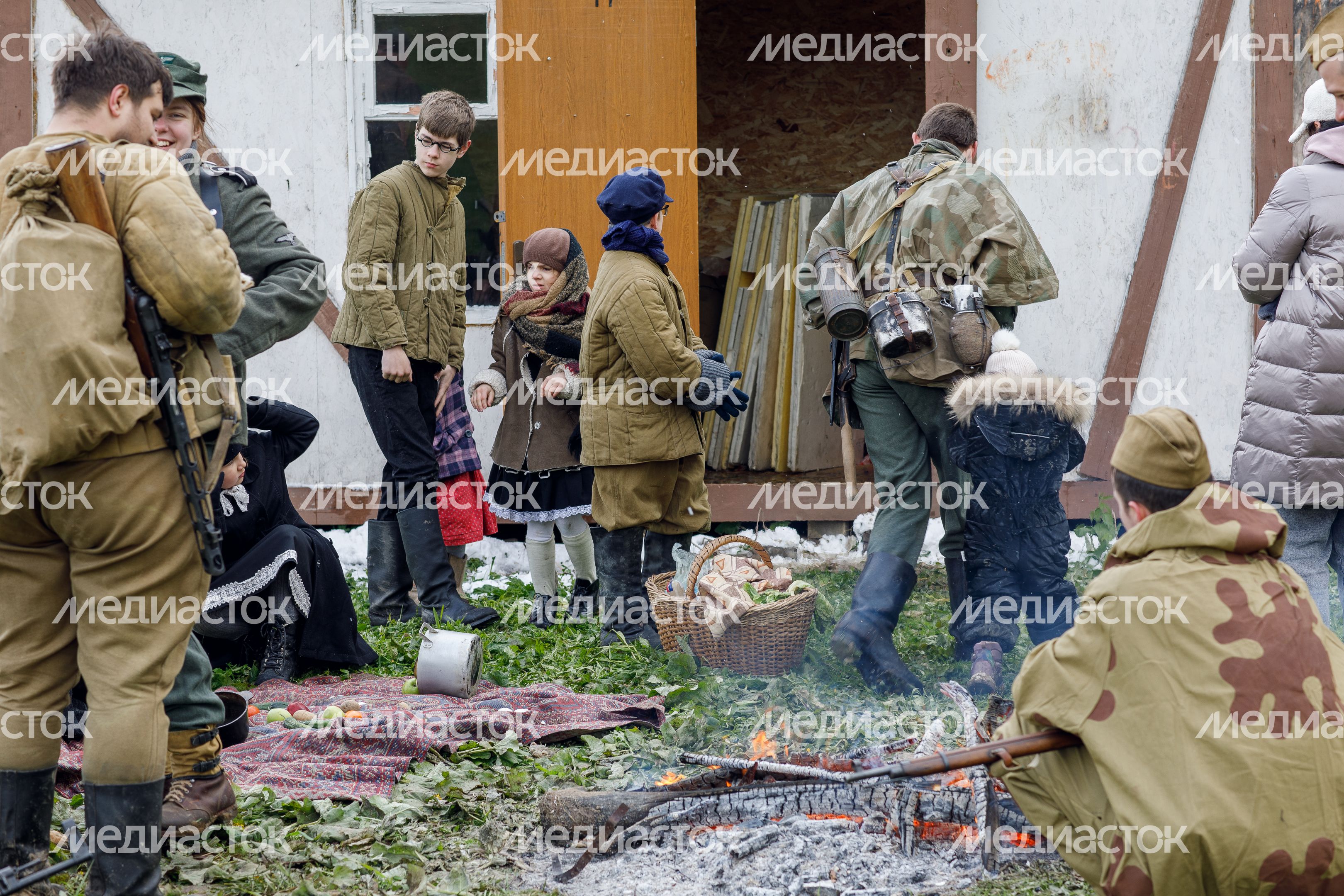 Военно-историческая реконструкция "Третий удар. Освобождение Крыма" Военно-историческая реконструкция "Третий удар. Освобождение Крыма"