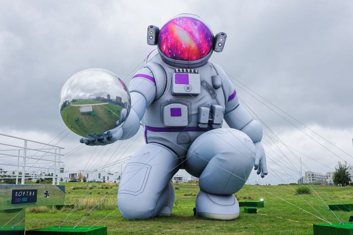Выставка креативных арт-объектов на фестивале будущего «Портал 2030-2050» в Сколково