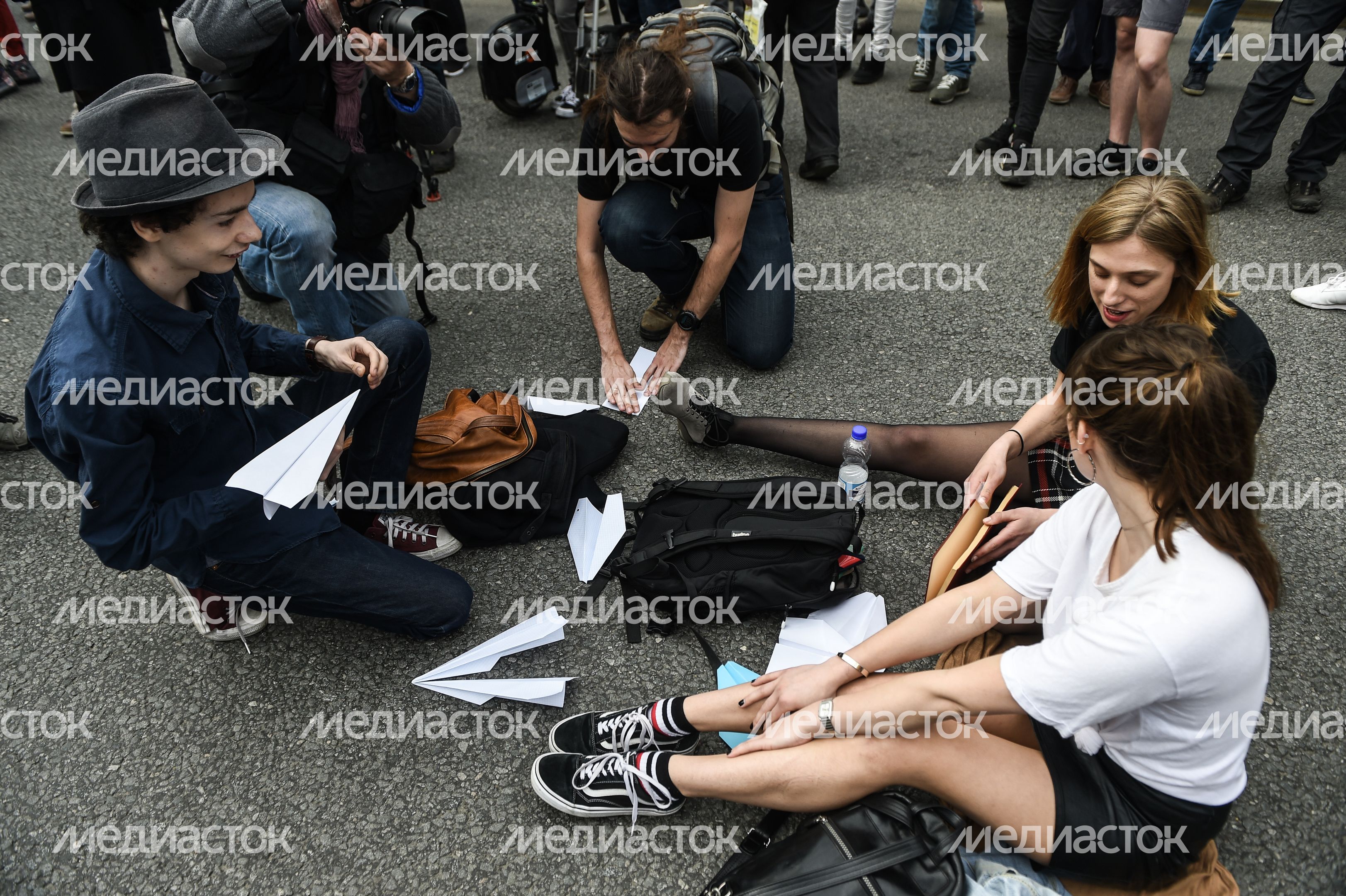 Митинг против блокировки Telegram в Москве Митинг против блокировки Telegram в Москве