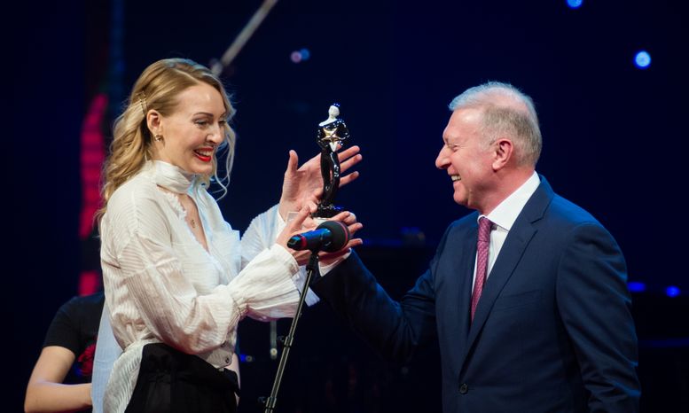 Церемония вручения премии «Звезда Театрала» в театре имени Вахтангова в Москве