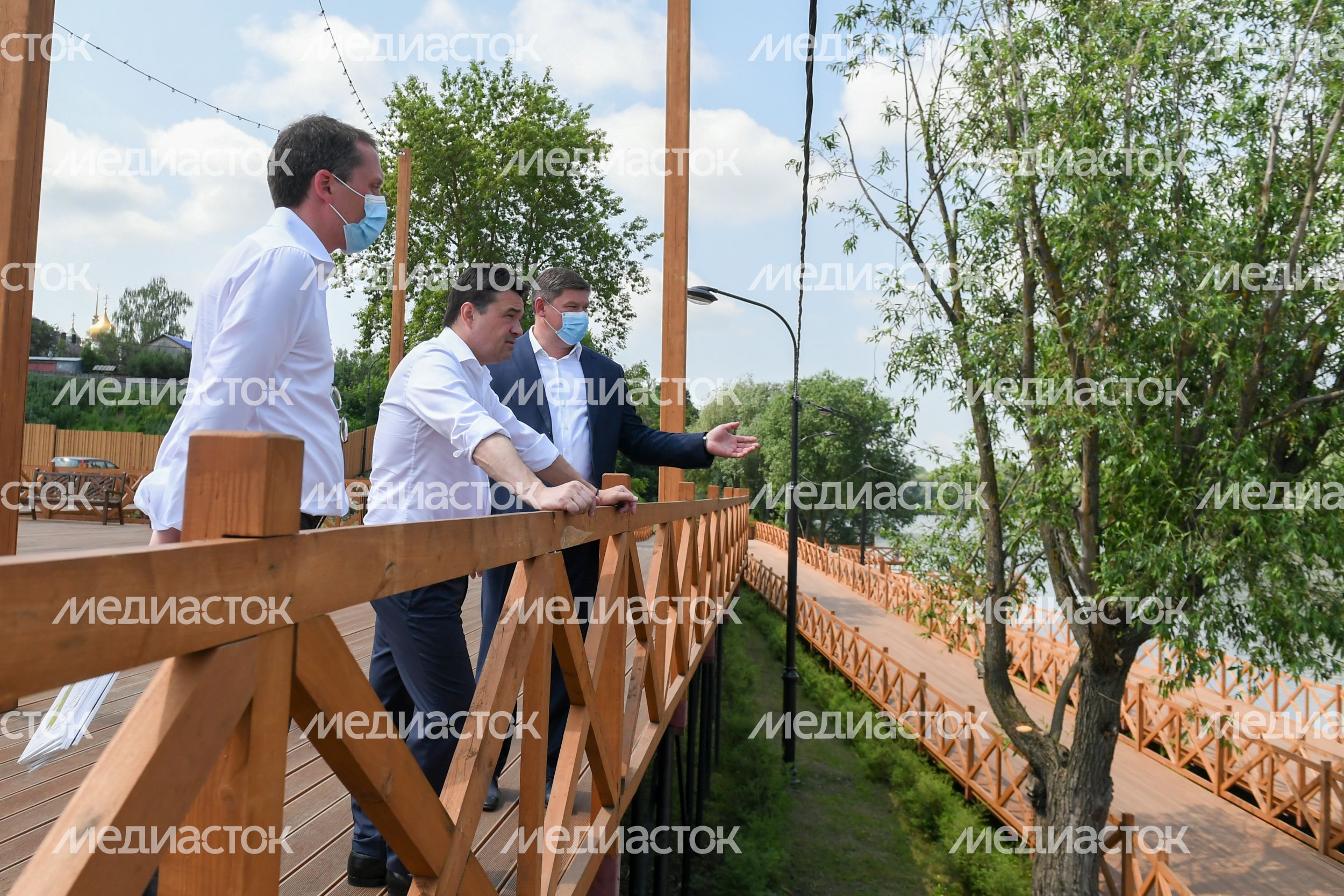 Рабочий визит губернатора Подмосковья в Коломенский городской округ