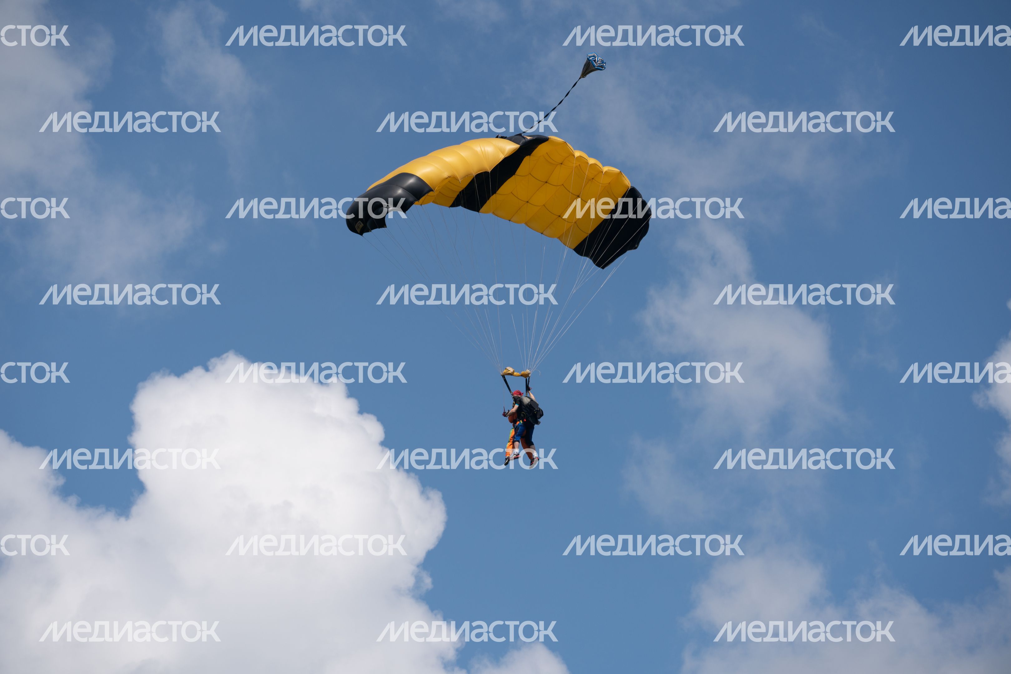 Чехов. День ВДВ на аэродроме ДОСААФ