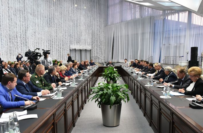Рабочая встреча на тему объединения Балашихи и Железнодорожного