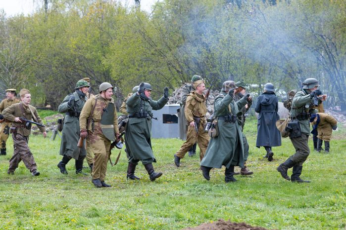 Военно-историческая реконструкция "Третий удар. Освобождение Крыма"