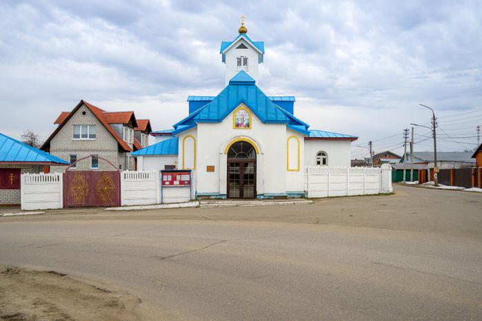 Пятницкая церковь (храм Великомученицы Параскевы Пятницы) в городе Дрезна Орехово-Зуевского округа