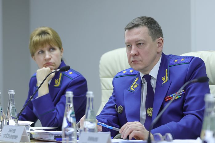 Сергей Забатурин на расширенном заседании коллегии прокуратуры Московской области