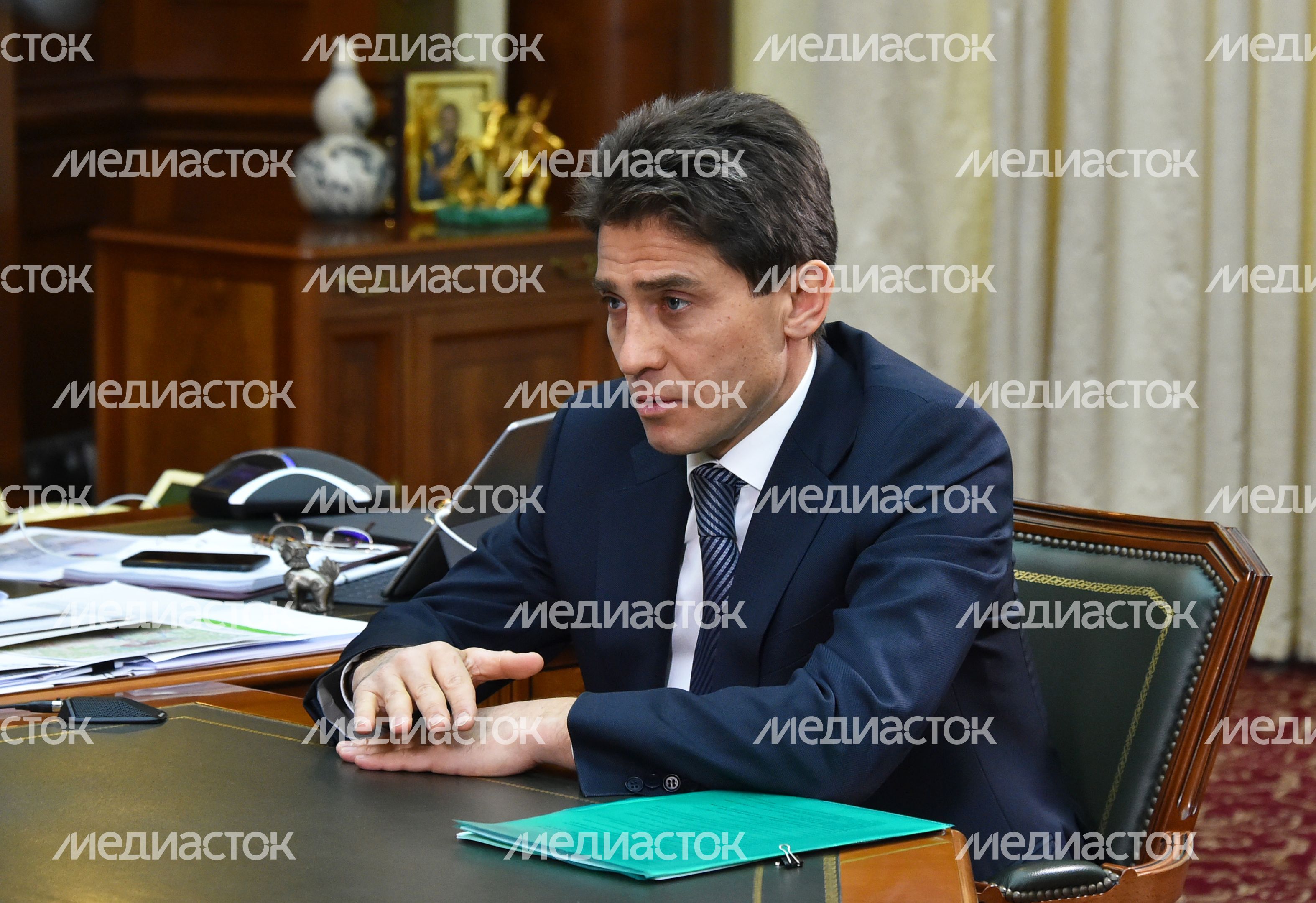 Встреча губернатора МО  с главой Наро-Фоминского района