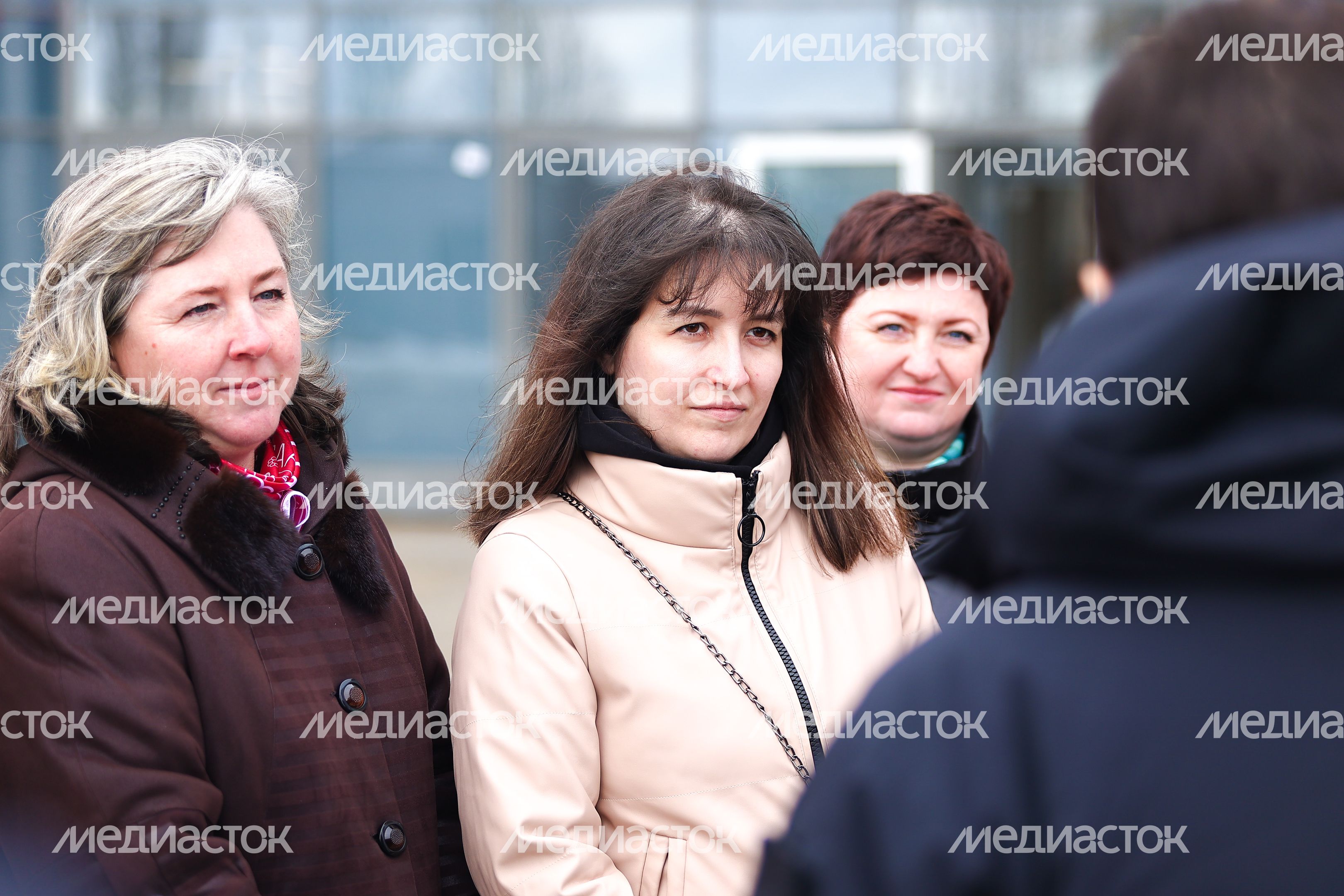Проверка хода строительства школы в Тучкове Губернатором Подмосковья