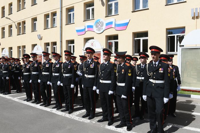 Последний звонок в Московском президентском кадетском училище имени М.А. Шолохова, 1 часть