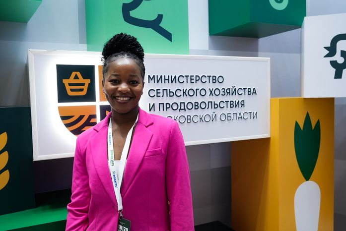 Стенд Подмосковья на XXVI российской агропромышленной выставке "Золотая осень"