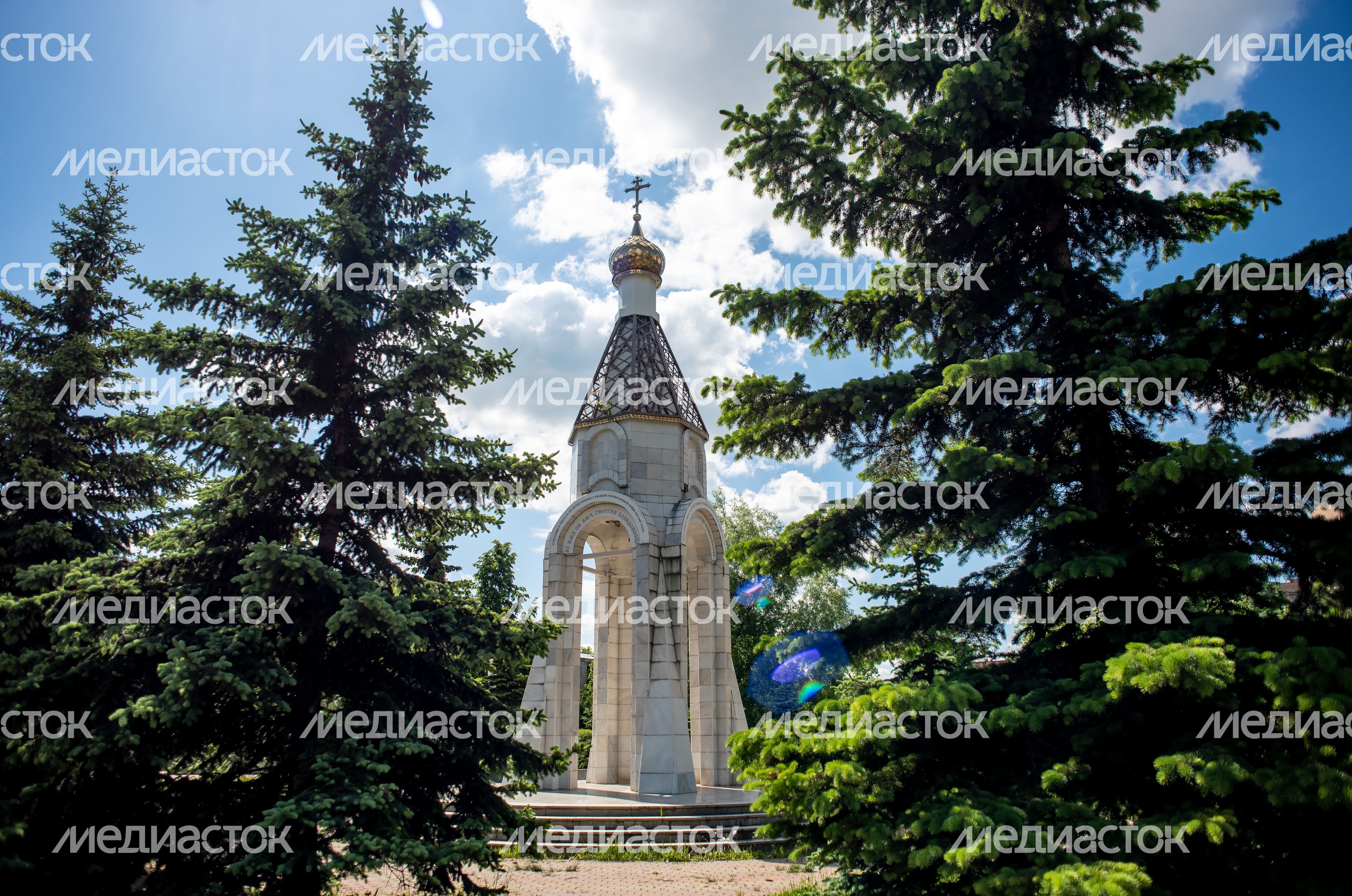 Летние виды города Ступино