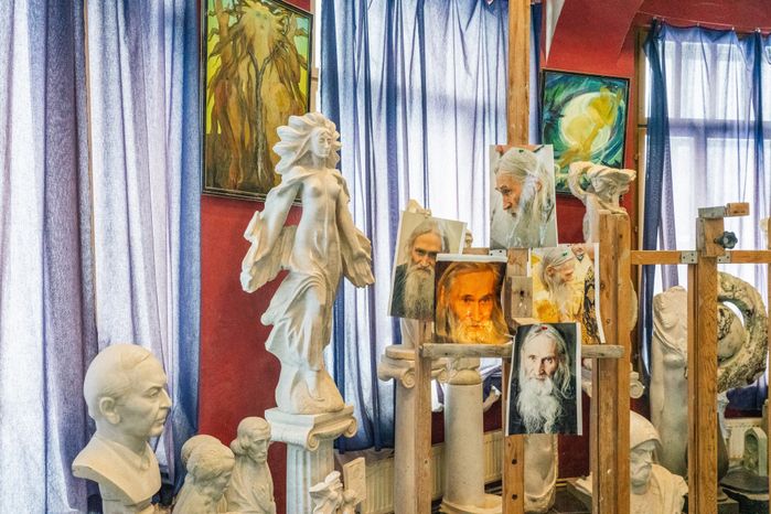 Парк и галерея скульптора Сергея Казанцева в Истре