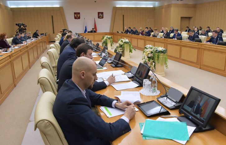 Заседание Правительства Московской области