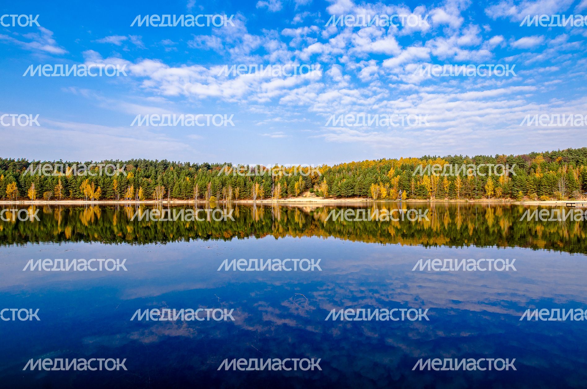 Осенние виды Волкушинского карьера