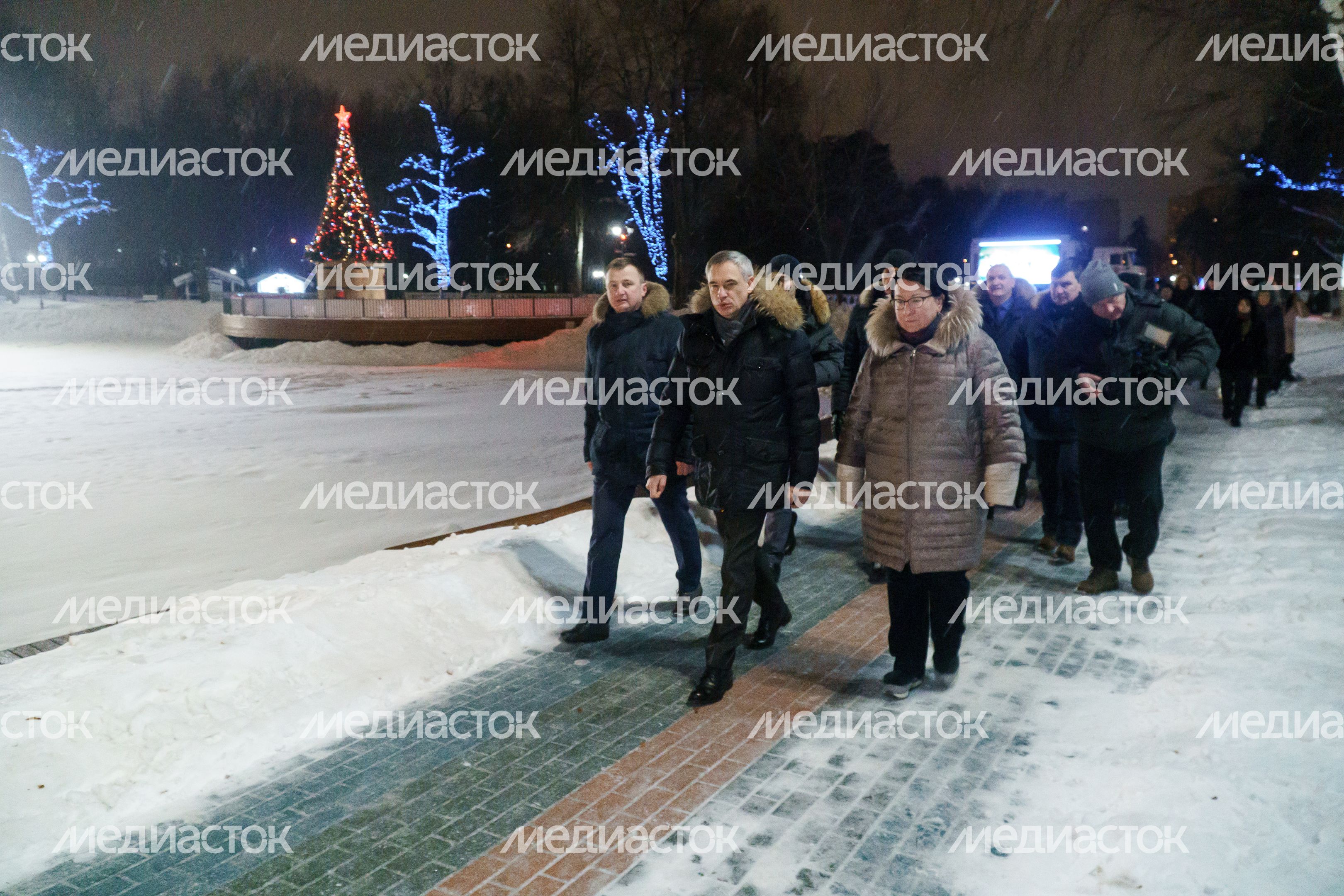 Проверка готовности купели на Ивановских прудах к крещенским купаниям Проверка готовности купели на Ивановских прудах к крещенским купаниям