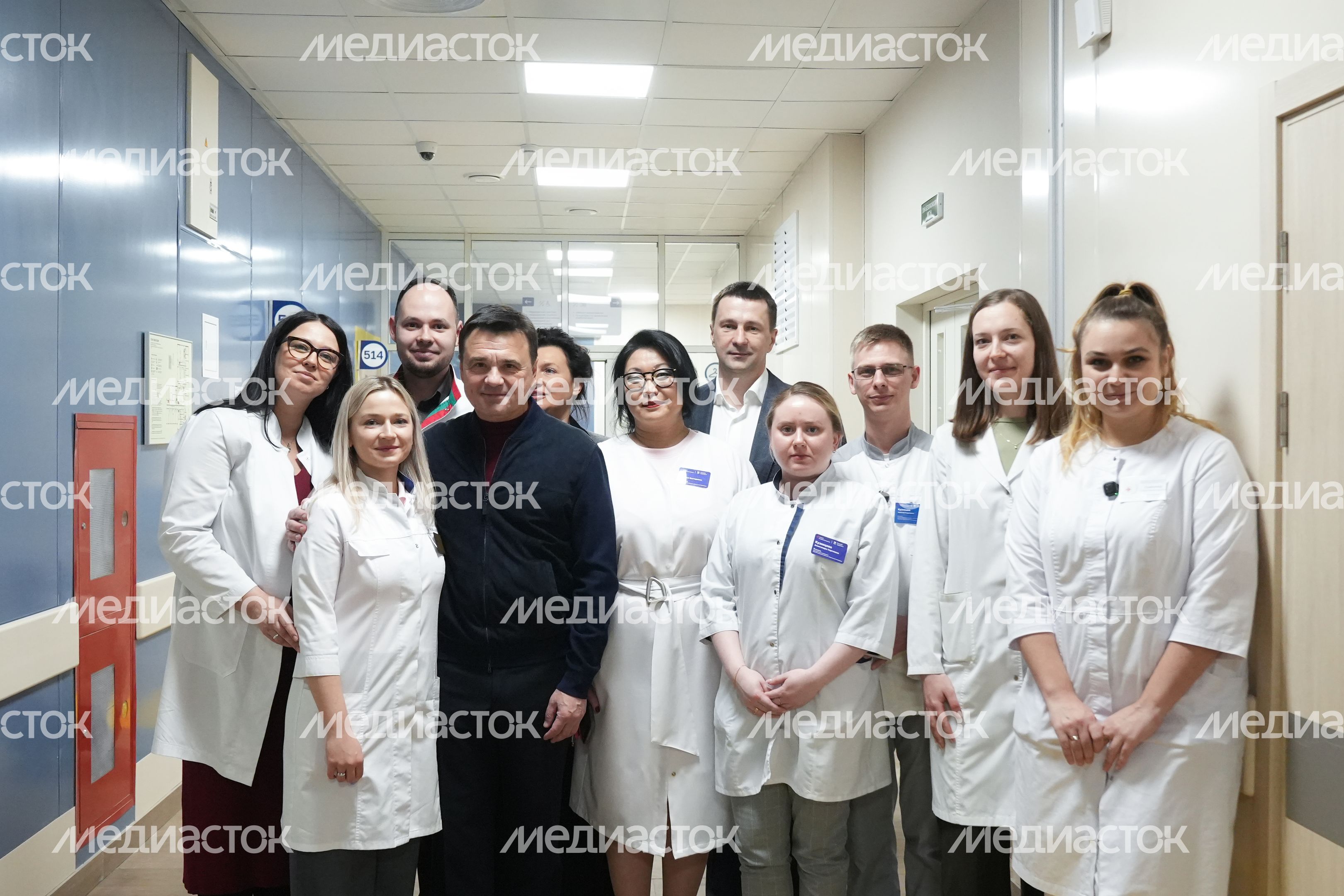 Андрей Воробьев проверил работу Центральной городской поликлиники в Лобне Андрей Воробьев проверил работу Центральной городской поликлиники в Лобне
