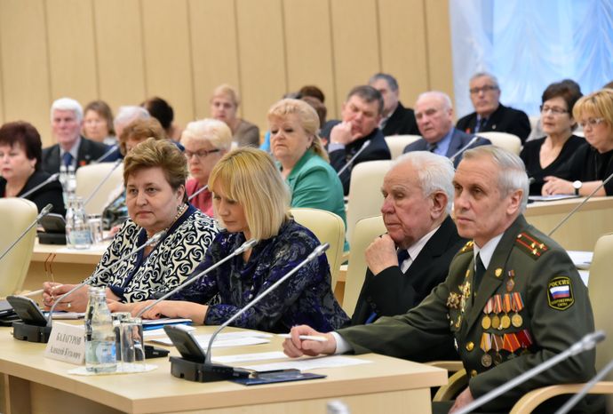 Заседание Московской областной общественной организации ветеранов