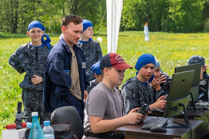 Военно-техническая игра "Арт-дуэль-2024" на аэродроме Волосово