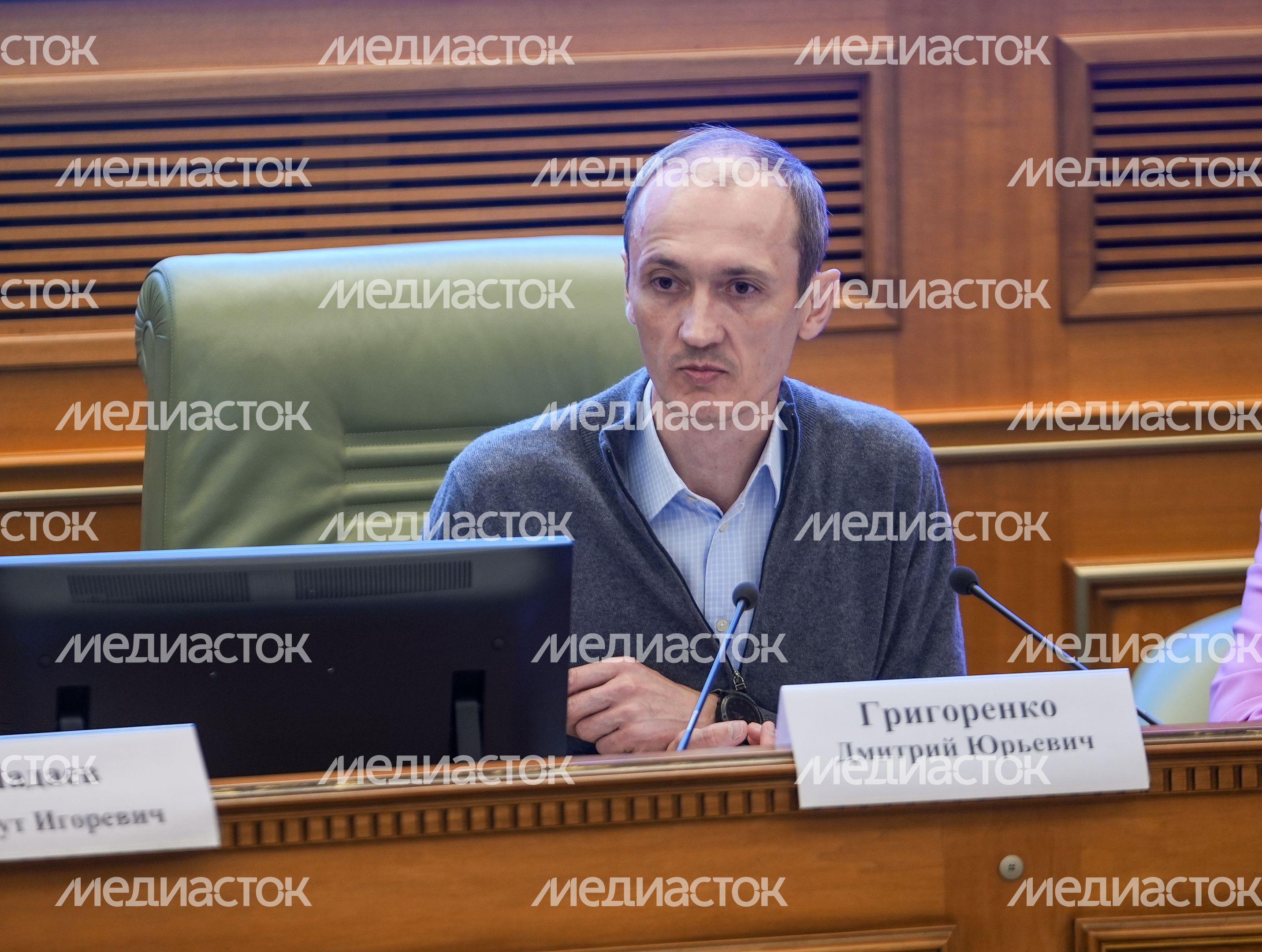 Дмитрий Григоренко на заседании подкомиссии по цифровизации Дмитрий Григоренко на заседании подкомиссии по цифровизации