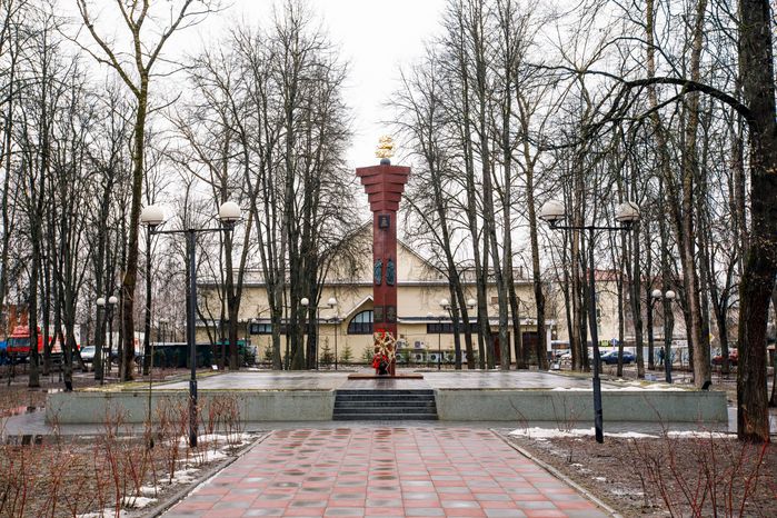 Стела «Населенный пункт воинской доблести» в Звенигороде Одинцовского округа