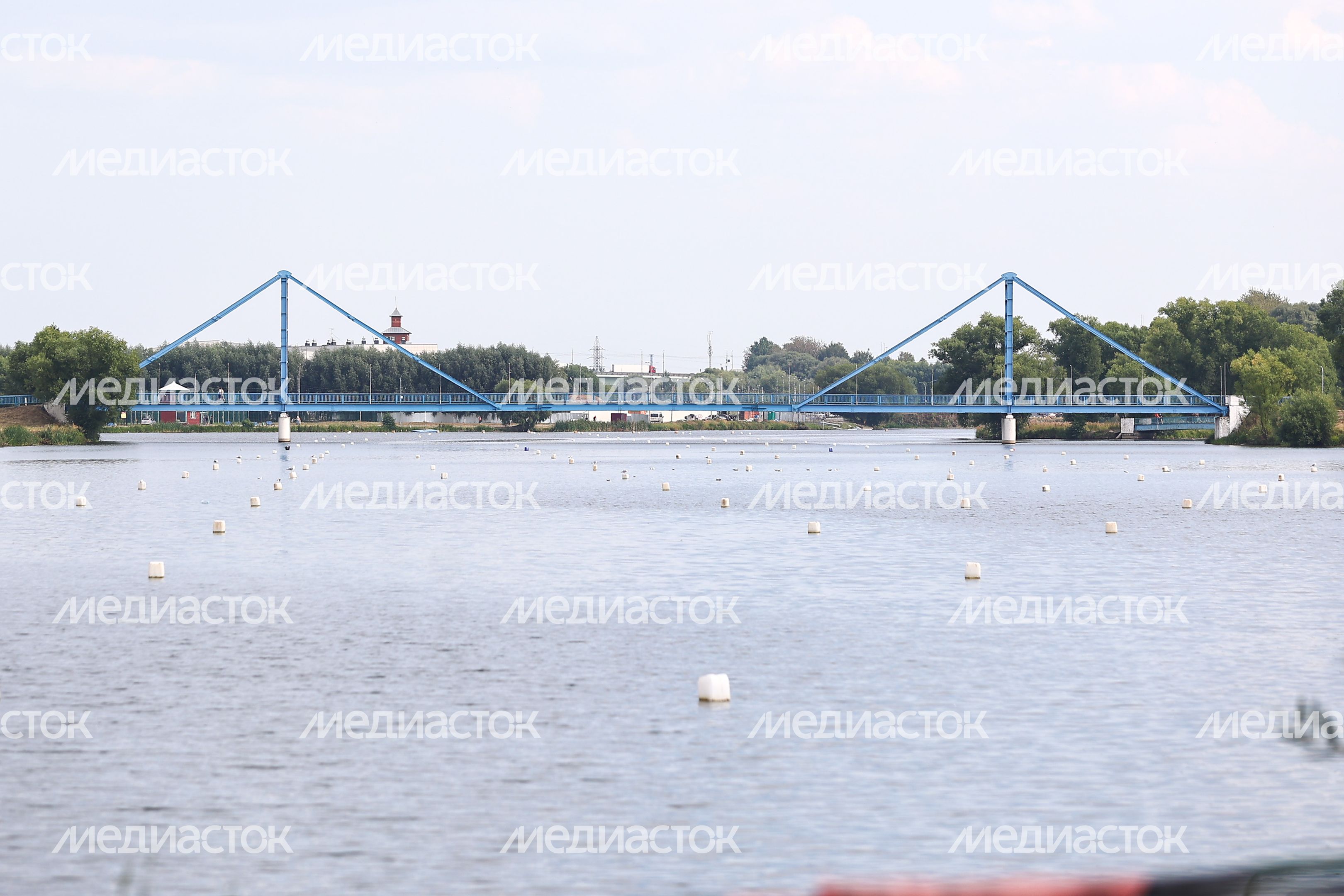 Проверка хода работ по благоустройству территории вокруг озера Бельское в городском округе Бронницы Губернатором Подмосковья