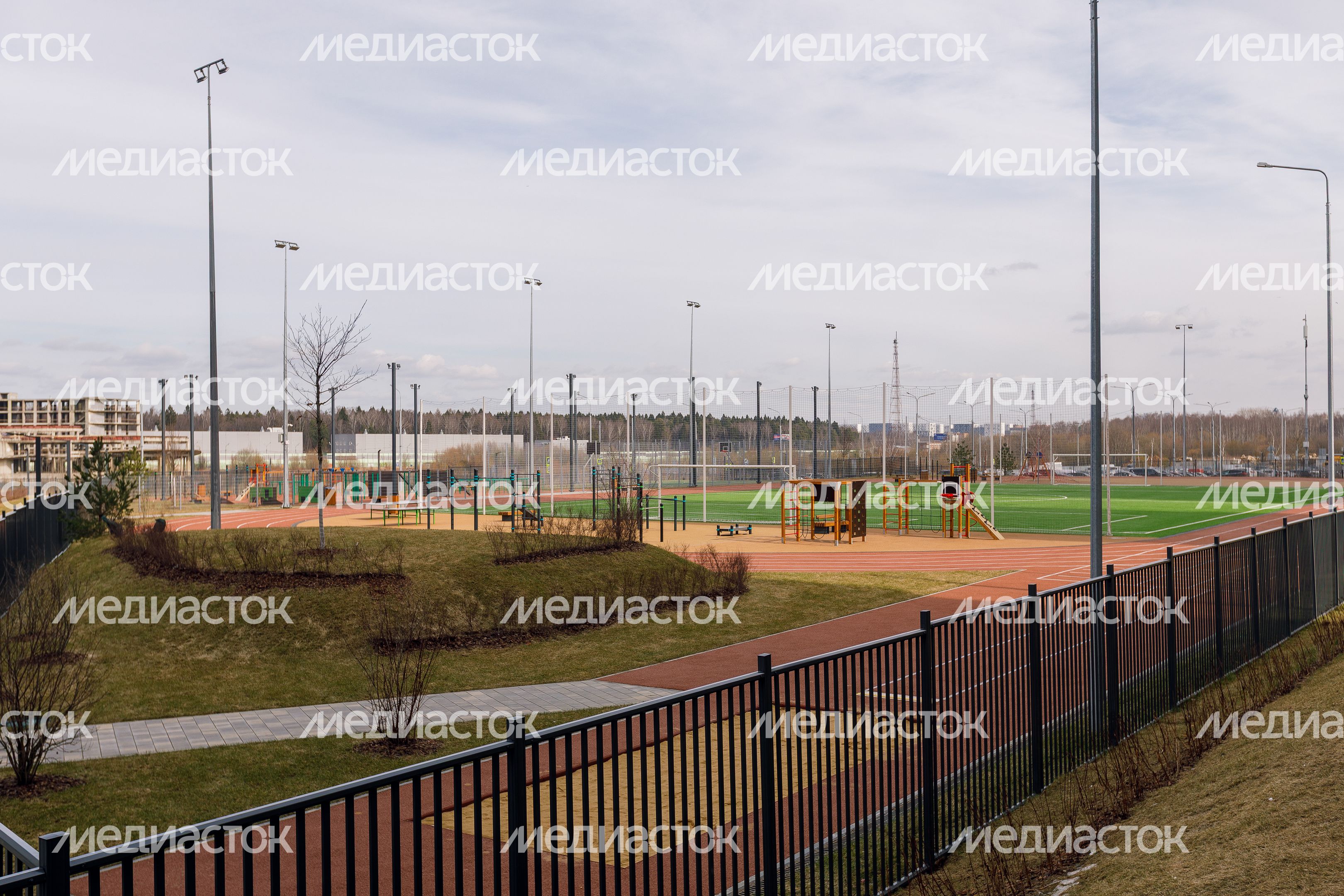 Новый корпус многопрофильной лингвистической гимназии №33 в Мытищах
